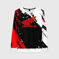 Свитшот женский Honda Logo Auto, цвет: 3D-белый
