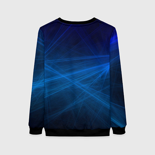 Женский свитшот Honda - Blue / 3D-Черный – фото 2