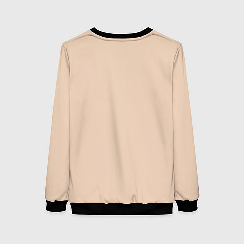 Женский свитшот Манескин арт / 3D-Черный – фото 2