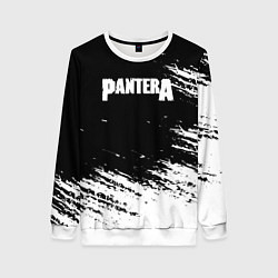 Свитшот женский Pantera Logo, цвет: 3D-белый