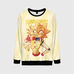 Свитшот женский Sunnydrop fnaf, цвет: 3D-черный