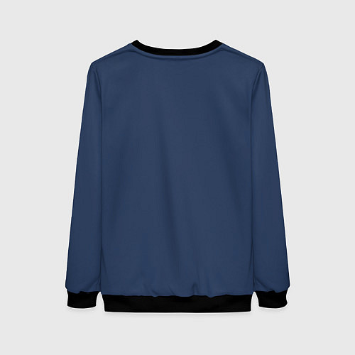 Женский свитшот Я просто, скромно - королева / 3D-Черный – фото 2