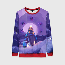 Женский свитшот Командо на корабле