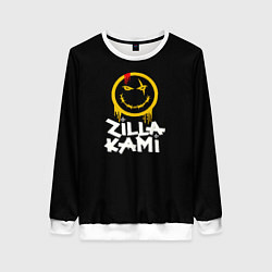 Свитшот женский ZillaKami x SosMula City Morgue Smile, цвет: 3D-белый