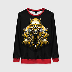 Женский свитшот Кибер Самурай Киберпанк