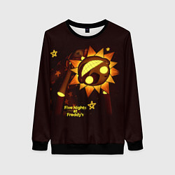 Свитшот женский Five Nights at Freddys Security Breach - Воспитате, цвет: 3D-черный