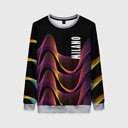 Свитшот женский Fashion pattern Neon Milano, цвет: 3D-меланж