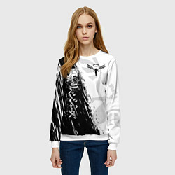 Свитшот женский WALHALLA TEAM LOGO BLACK ТОКИЙСКИЕ МСТИТЕЛИ, цвет: 3D-белый — фото 2