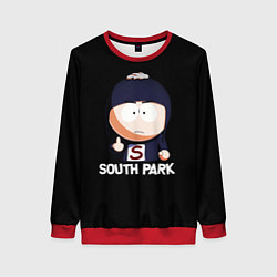 Свитшот женский South Park - мультфильм Южный парк, цвет: 3D-красный