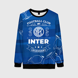 Свитшот женский Inter FC 1, цвет: 3D-черный