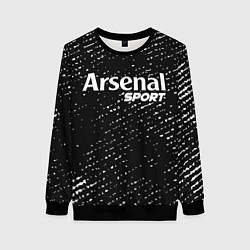 Свитшот женский ARSENAL Sport Потертости, цвет: 3D-черный