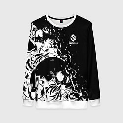 Женский свитшот Sabaton - сабатон черепа