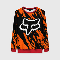 Женский свитшот FOX MOTOCROSS ORANGE