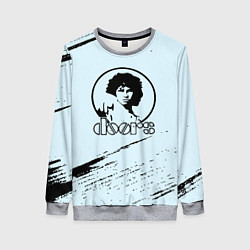 Свитшот женский The doors музыкант, цвет: 3D-меланж