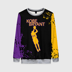 Свитшот женский Kobe Bryant Баскетболист 24, цвет: 3D-меланж