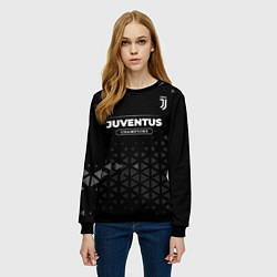 Свитшот женский Juventus Форма Champions, цвет: 3D-черный — фото 2
