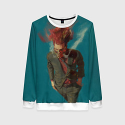 Свитшот женский Эн art, цвет: 3D-белый