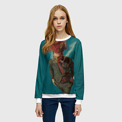 Свитшот женский Эн art, цвет: 3D-белый — фото 2