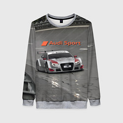 Свитшот женский Audi Sport Racing Team Short Track Car Racing Авто, цвет: 3D-меланж