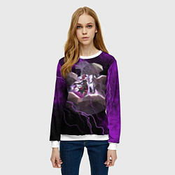 Свитшот женский Кафка Honkai star rail, цвет: 3D-белый — фото 2