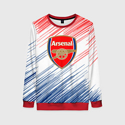 Свитшот женский Арсенал arsenal logo, цвет: 3D-красный