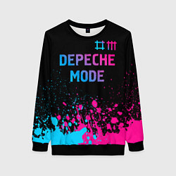 Женский свитшот Depeche Mode Neon Gradient