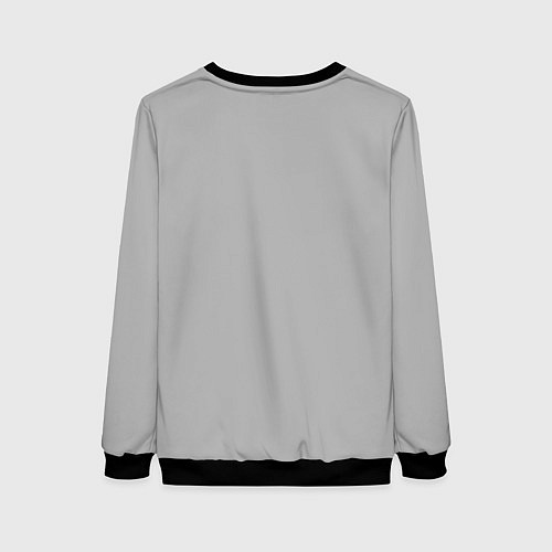 Женский свитшот Нилетто - Криолит / 3D-Черный – фото 2