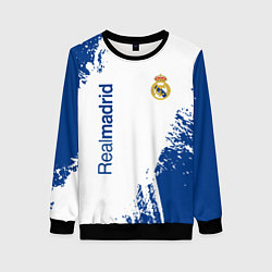 Женский свитшот Реал Мадрид краска