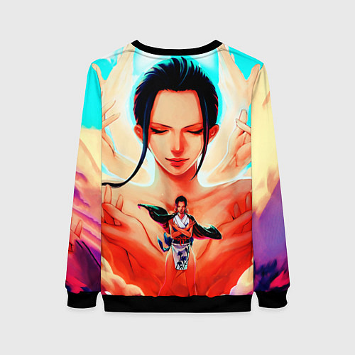 Женский свитшот НИКО РОБИН ВАН ПИС / 3D-Черный – фото 2