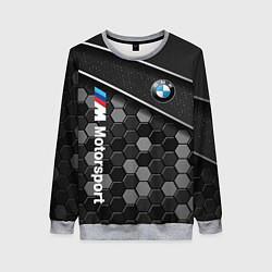 Свитшот женский BMW : Технологическая Броня, цвет: 3D-меланж