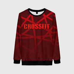 Женский свитшот CROSSFIT - КРАСНЫЕ ЛИНИИ