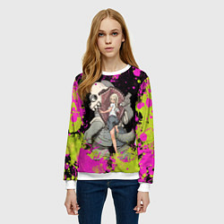 Свитшот женский Клэр, цвет: 3D-белый — фото 2