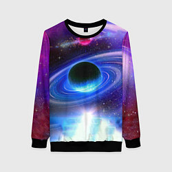 Женский свитшот Центр галактики