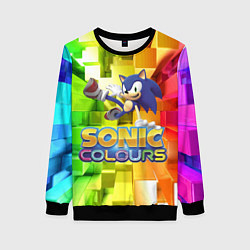 Женский свитшот Sonic Colours - Hedgehog - Video game
