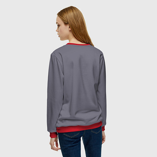 Женский свитшот Niletto- моя любимка / 3D-Красный – фото 4