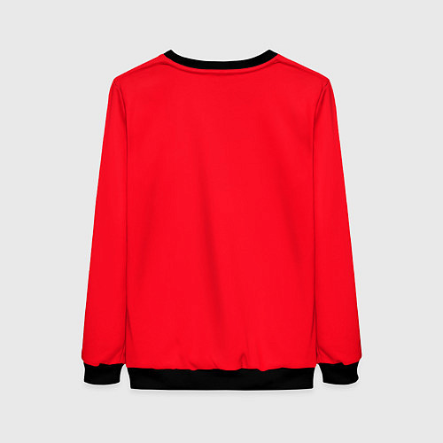 Женский свитшот Plants vs Zombies - Перчик / 3D-Черный – фото 2