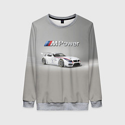 Свитшот женский BMW Z4 GT3 - Motorsport - racing team, цвет: 3D-меланж