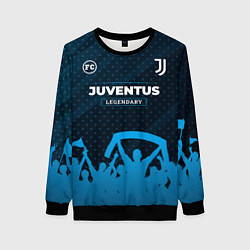 Свитшот женский Juventus legendary форма фанатов, цвет: 3D-черный