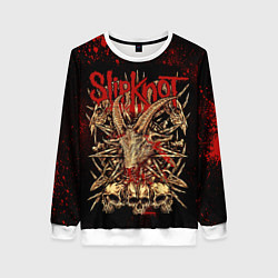 Женский свитшот Slipknot red black