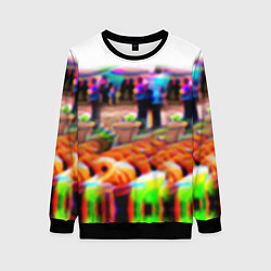 Свитшот женский Невидимка свитер от камер, цвет: 3D-черный