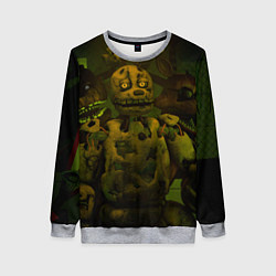 Свитшот женский Спрингтрaп, цвет: 3D-меланж