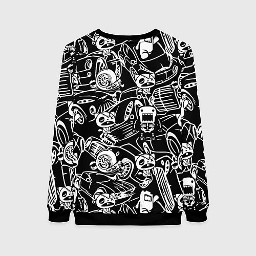 Женский свитшот JDM Pattern / 3D-Черный – фото 2