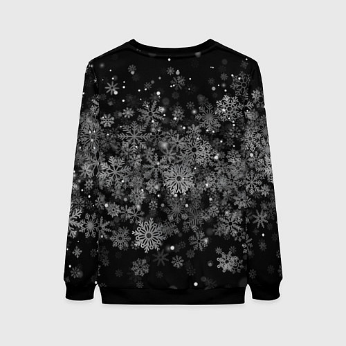 Женский свитшот Осталась всего неделя / 3D-Черный – фото 2