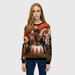 Свитшот женский Circus Stray Kids, цвет: 3D-черный — фото 2