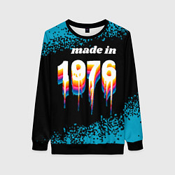 Женский свитшот Made in 1976: liquid art