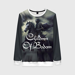 Свитшот женский Children of Bodom on horseback, цвет: 3D-белый