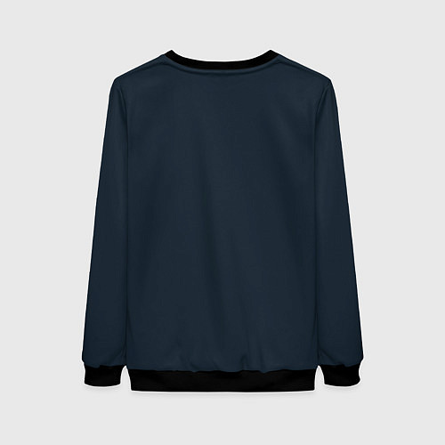 Женский свитшот Кролик с шариком / 3D-Черный – фото 2