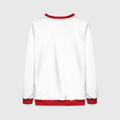 Женский свитшот Я не был везде / 3D-Красный – фото 2