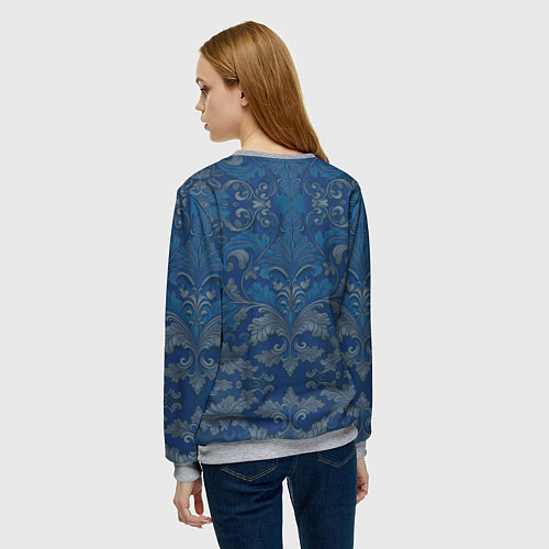 Женский свитшот Царица Елена / 3D-Меланж – фото 4