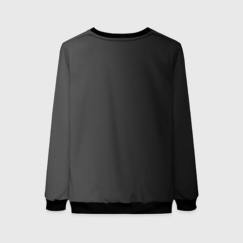 Женский свитшот Россия герб / 3D-Черный – фото 2